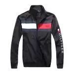 veste tommy hommes flag noir